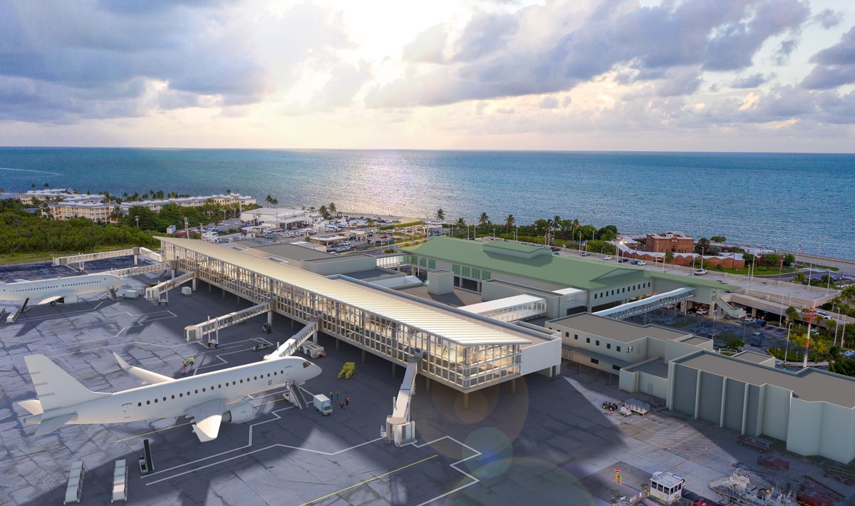 Key West Airport digital model